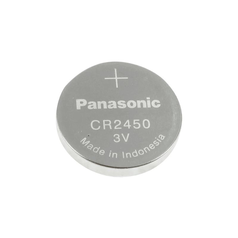 BATT-CR2450 - Pila CR2450 Panasonic, 3.0 V, Litio, Alta calidad,…