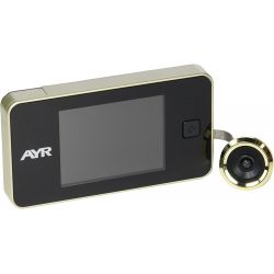 AYR Face 752 Digital Peephole 3.2" matt nickel / brass