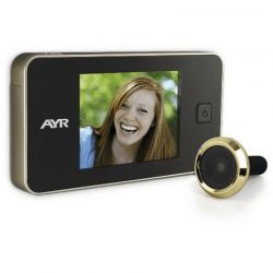 AYR Face 752 Digital Peephole 3.2" matt nickel / brass