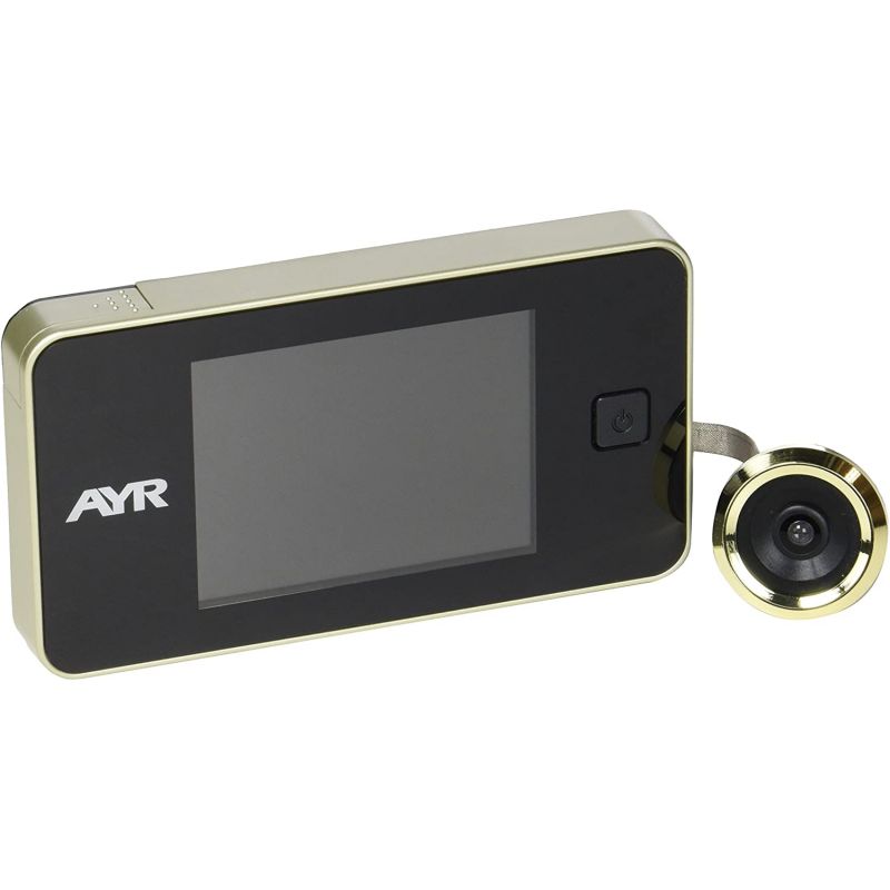 AYR Face 752-M Digital Peephole 3.2" Matte Nickel / Brass