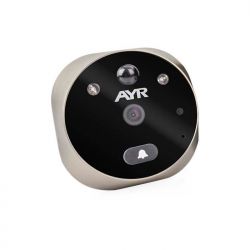 AYR 759-HD Digital Peephole 4.5" full hd/Satin Nickel Recorder