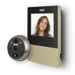 AYR 760 Digital Peephole 2.8" Wifi Satin Nickel