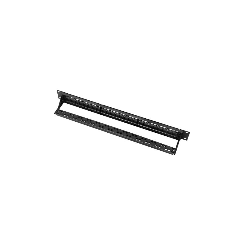 PP-24BLANK - Patch panel ciego de 24 puertos UTP/RJ45, Formato…