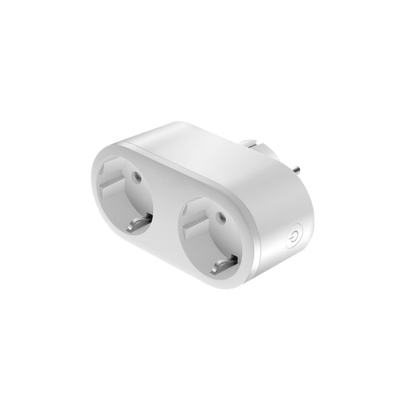 Atmoss Double Smart Smart Plug 2x16A Wifi Blanc