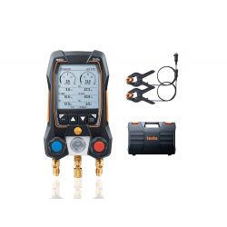 Testo 0564 5501 Conjunto de analisador de refrigeração testo 550s Conjunto básico com sondas com fio