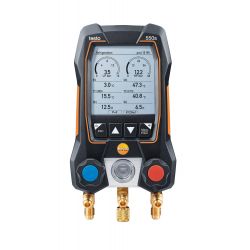 Testo 0564 5501 testo 550s kit de base Manifold électronique intelligent avec sondes de température filaires à pince