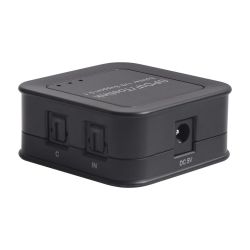 Divisor de áudio óptico digital Spdif Toslink 1x3