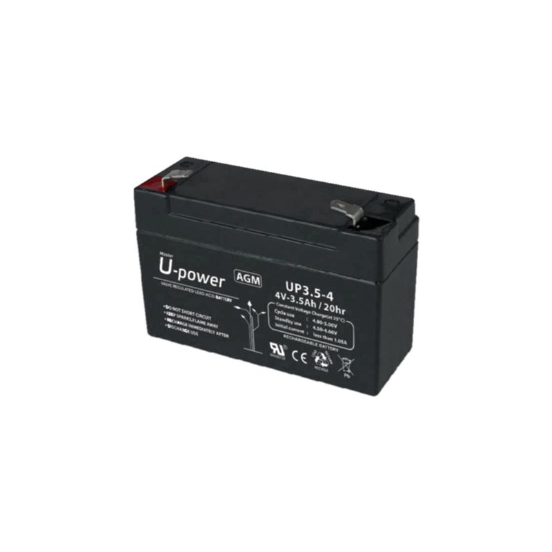 BATT-4035-U - Upower, Bateria recarregável, Tecnología chumbo…