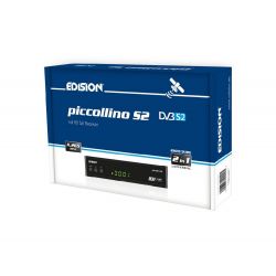 EDISION Piccollino S2 Receptor de satélite H.265/HEVC