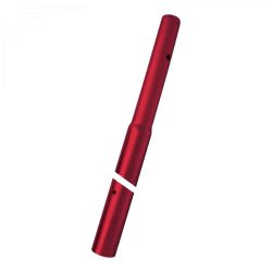 Zinc + Paint Mast 3m Ø45mm thickness 2mm Red Televes