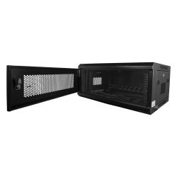 RACK-6U-MESH - Armário rack para parede, Até 6U rack de 19\", Até…