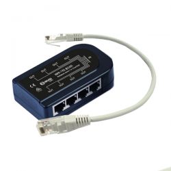 Ikusi MPP-102 Multiplexador passivo 1 entrada / 8 saídas RJ45 UTP Cat 6 blindado