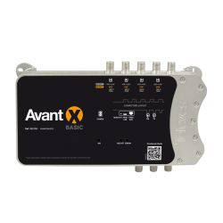 AVANT X Basic programmable multiband amplifier for terrestrial signals 5i/1o FM-4x(VHF/UHF) ot FM-DAB-3xUHF LTE700 Televes