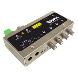 SC/APC Optical Receiver/Demultiplexer (-8...+1dBm) 1310/1550nm 1i/4o Televes