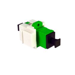 FO socket for ICT-2 Keystone Module with SC/APC Female Adapter Televes