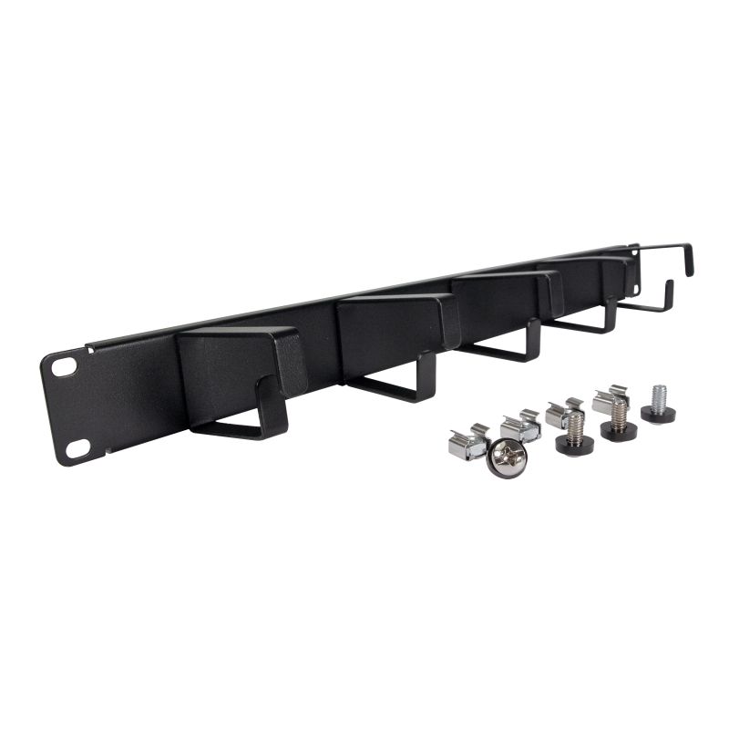 Panneau Passe-Câbles pour Rack 19" 1U, 5 Guides Televes