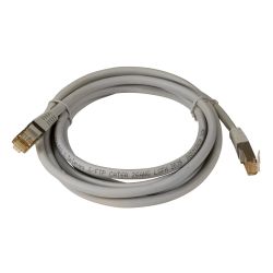 Câble Réseau RJ45 S/FTP Cat 6A Cu LSFH 2m Gris Televes