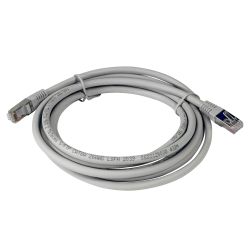 Network Cable RJ45 S/FTP Cat 6A Cu LSFH 3m Gray Televes