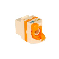 Conector RJ45 fêmea UTP Cat 6A para cabos de dados Televes (Caixa 10 unidades)