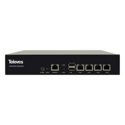 Network manager: Router and Firewall, 4x Gb Ethernet Televes