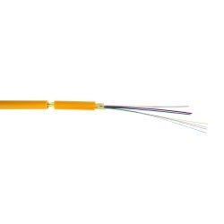 Bobina 100 m Cable multifibra 16 fibras monomodo Euroclase Dca y LSFH resistente a rayos UV, de interior/exterior Televes