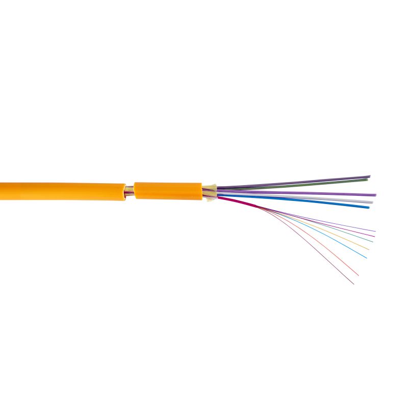 Coil 100 m Multifiber cable 48 fibers singlemode Euroclass Dca and LSFH resistant to UV rays, indoor/outdoor Televes