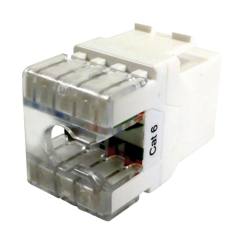 Connecteur de Données RJ45 UTP CAT-6 Femelle (Auto-sertissable) Televes (Boîte 10 unités)