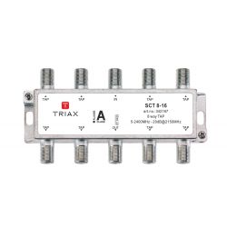 Triax SCT 8-16 Shunt 8 sorties atténuation 16 dB