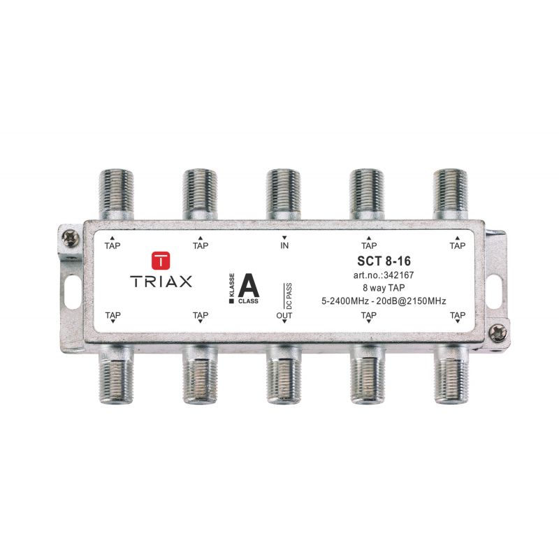 Triax SCT 8-16 Derivador 8 salidas 16 dB de atenuación