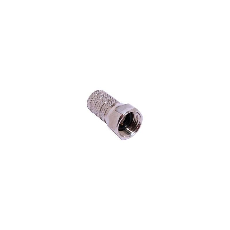 F connector for coaxial cable rubber antenna