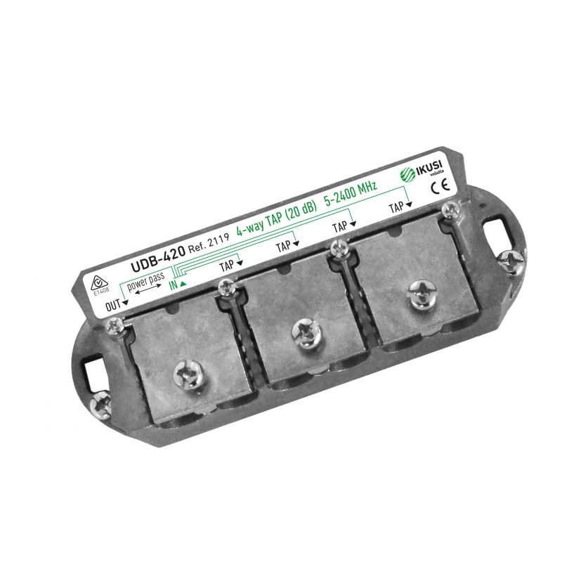 Ikusi UDB-420 Derivador 4 salida 20 dB FAST