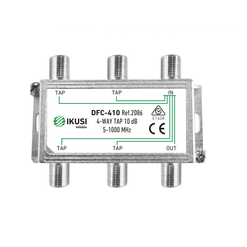 Ikusi DFC-410 Derivador 4 salida 10 dB