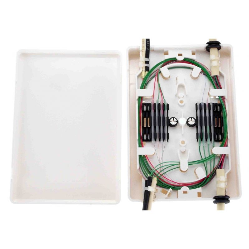 Ikusi RSE-006 Caja fibra interior con bandeja 12 portafusiones 1…