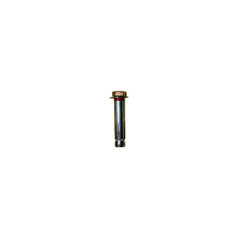 Pack 4 tacos spit hormigon metalicos M-6 hormigon 50mm con tornillo