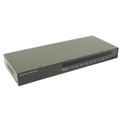 Airspace SAM-2921 Switch KVM de 8 puertos con conexiones VGA y…