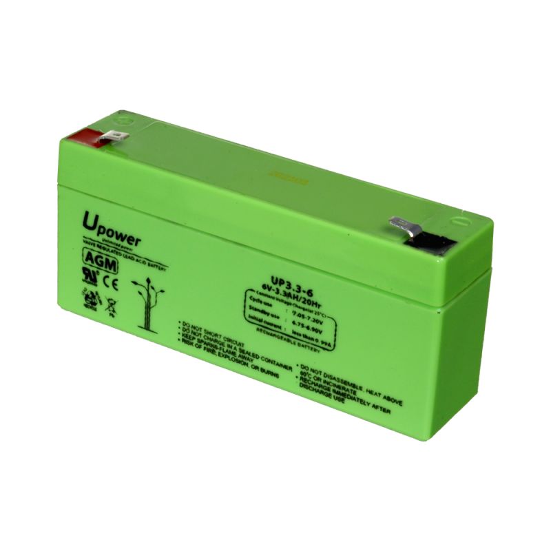 BATT-6033-U - Upower, Rechargeable battery, AGM lead-acid…