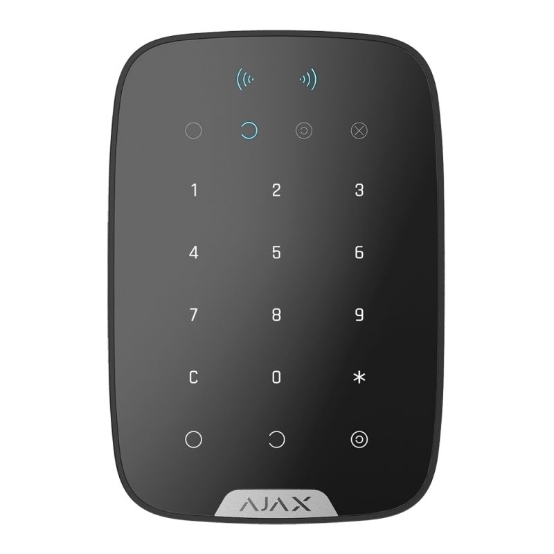 Ajax AJ-KEYPADPLUS-B - Teclado independiente con lector, Bidireccional,…