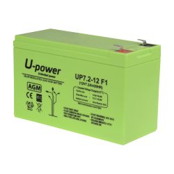 BATT-1272-U - Upower, Bateria recarregável, Tecnología chumbo…