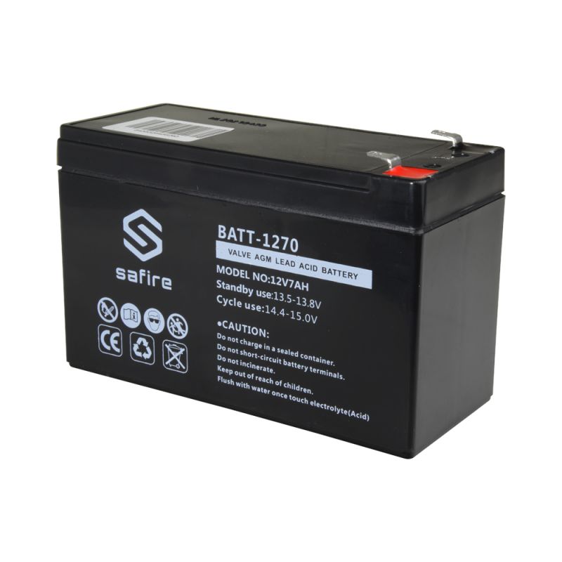 BATT-1270 - Rechargeable battery, AGM lead-acid technology,…