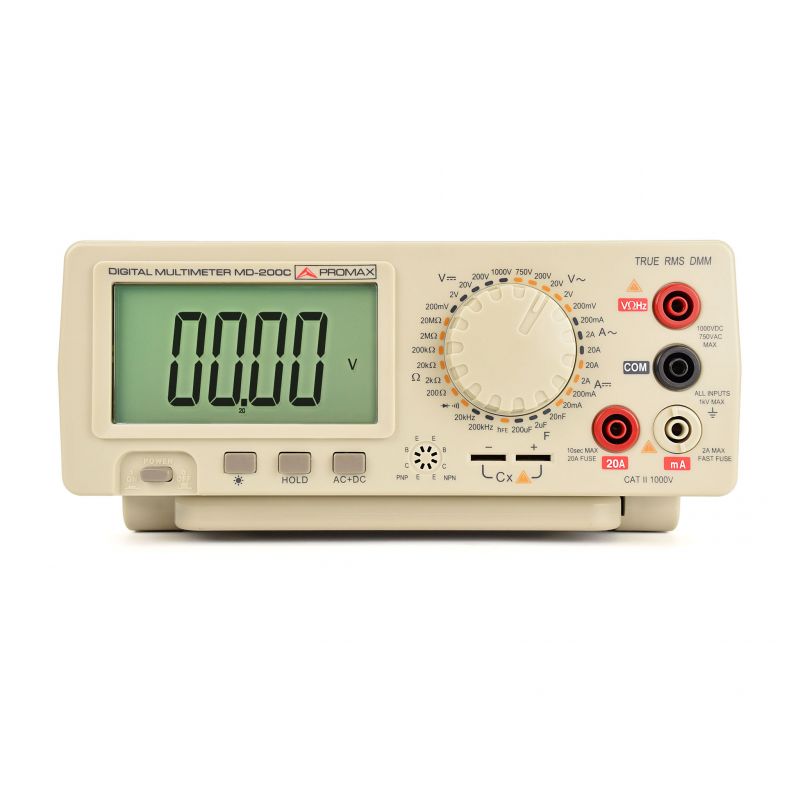 MD-200C Digital Desktop Multimeter TRMS