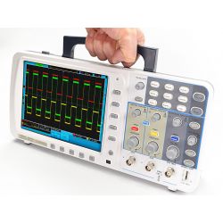 Promax oscilloscope numérique 2 + 1 canaux, 100 MHz, 1 GS / s avec écran 8 "USB, Pass / Fail et LAN