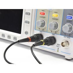 Promax digital oscilloscope 2 + 1 channels, 100 MHz, 1 GS / s with 8 "screen USB, Pass / Fail and LAN