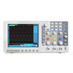 Promax 2.1 channel digital oscilloscope, 60 MHz and 500 MS / s with 8 "screen USB, Pass / Fail and LAN