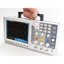 Promax 2.1 channel digital oscilloscope, 60 MHz and 500 MS / s with 8 "screen USB, Pass / Fail and LAN