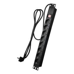 PDU-8P1U-SWITCH - Multiple power points, Rackable format 1U, 8 outputs…