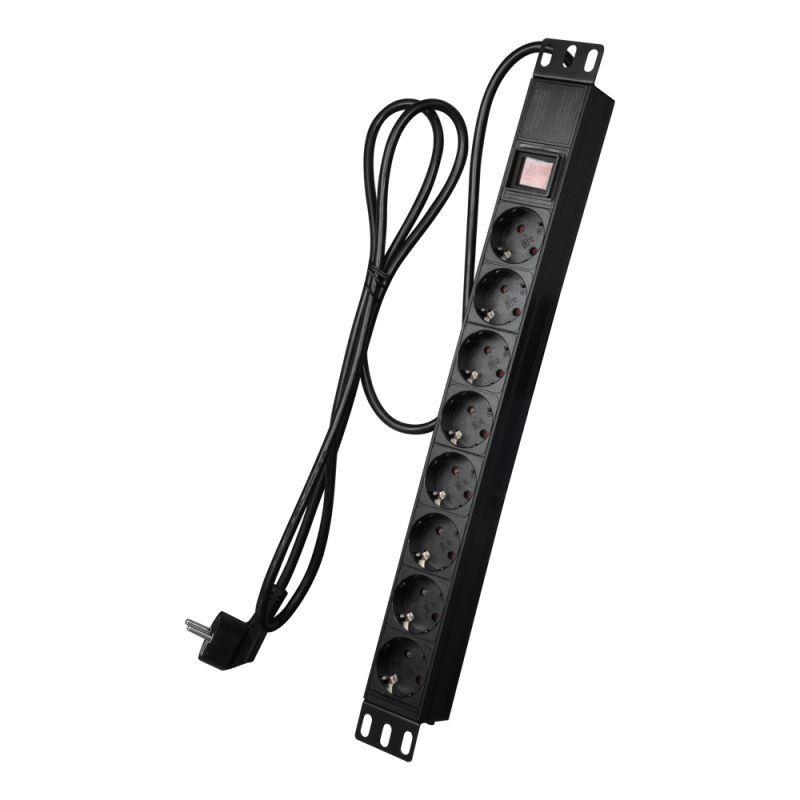 PDU-8P1U-SWITCH - Prise de courant multiple, Format rackable 1U, 8…