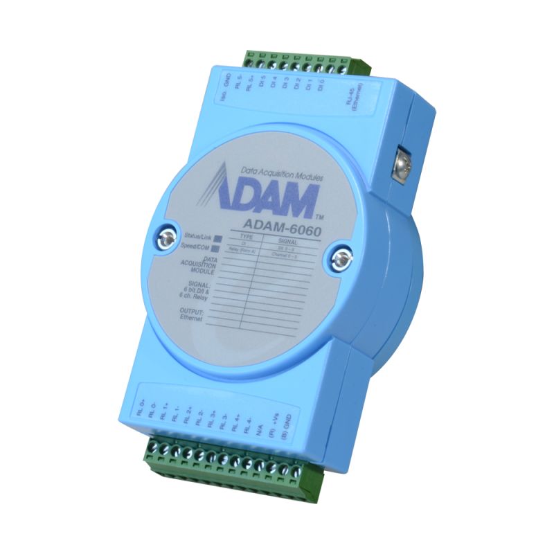 ADAM-6060-B - Módulo de adquisición y control de datos, 6 entradas…