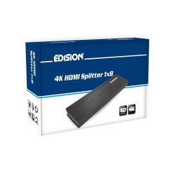 Divisor Edision 4K HDMI 1x8