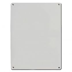 DEM-28 External plastic plate in WHITE