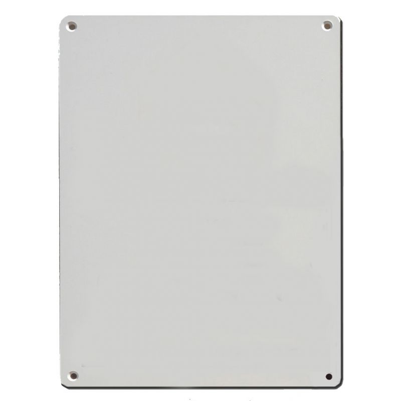 DEM-28 External plastic plate in WHITE